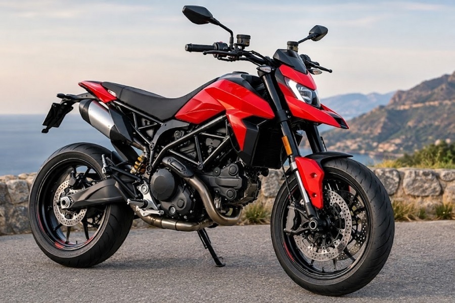 New Upcoming Ducati Hypermotard V2 2026: Expected India Launch, 890cc Engine and Specifications